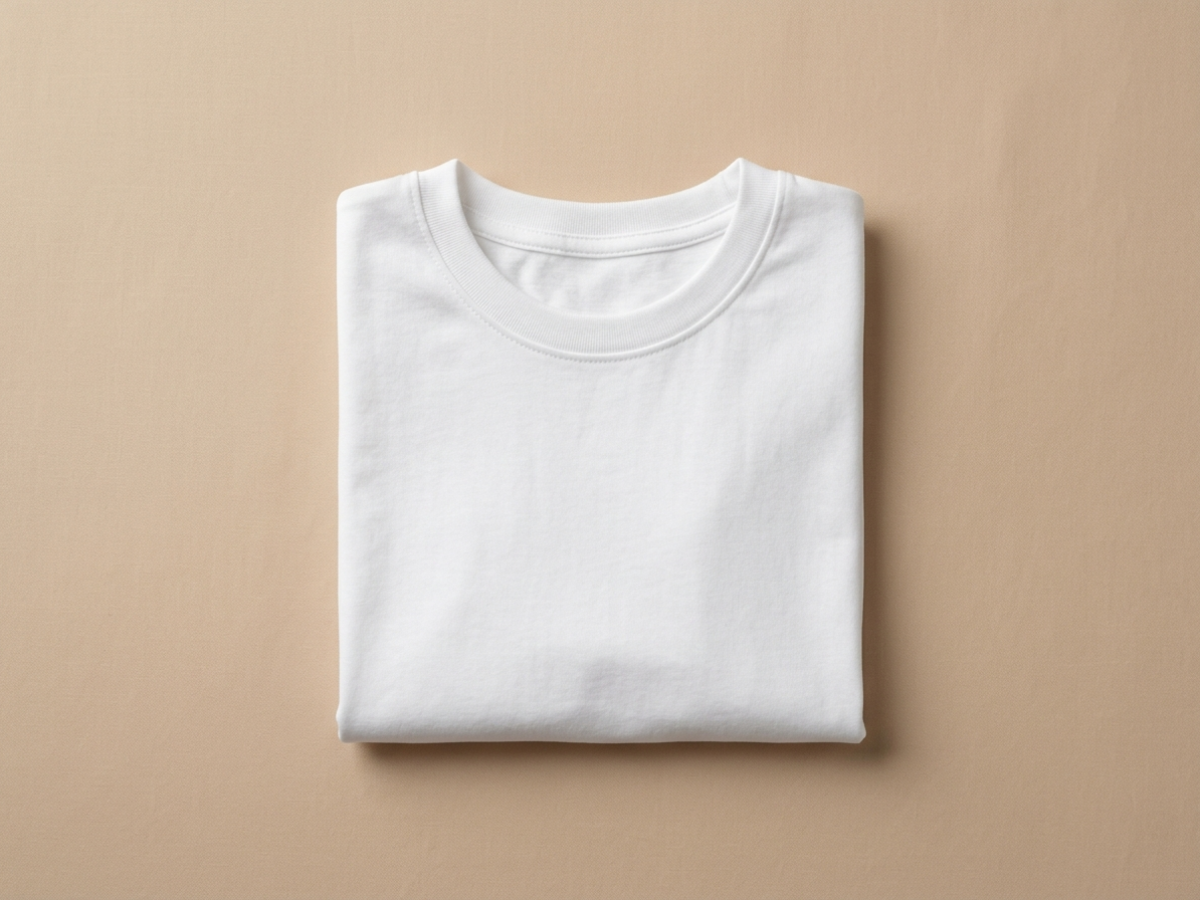 เสื้อยืดคอกลมผ้าคอตตอนเด็ก