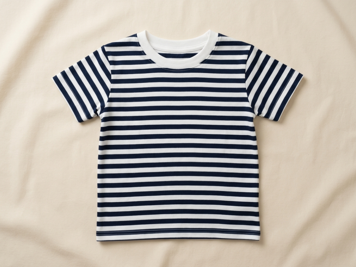เสื้อยืดลายทางเด็ก