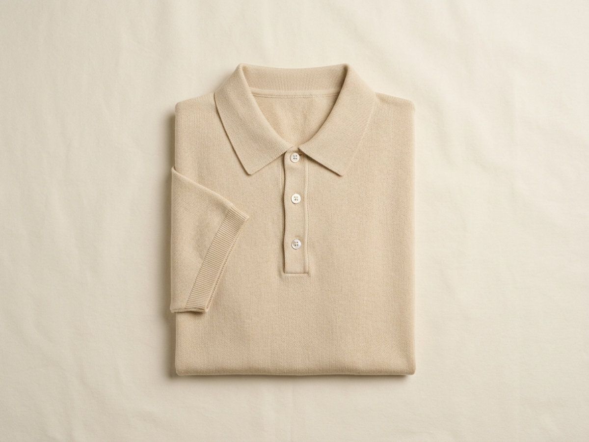 เสื้อโปโลผ้าทอละเอียด