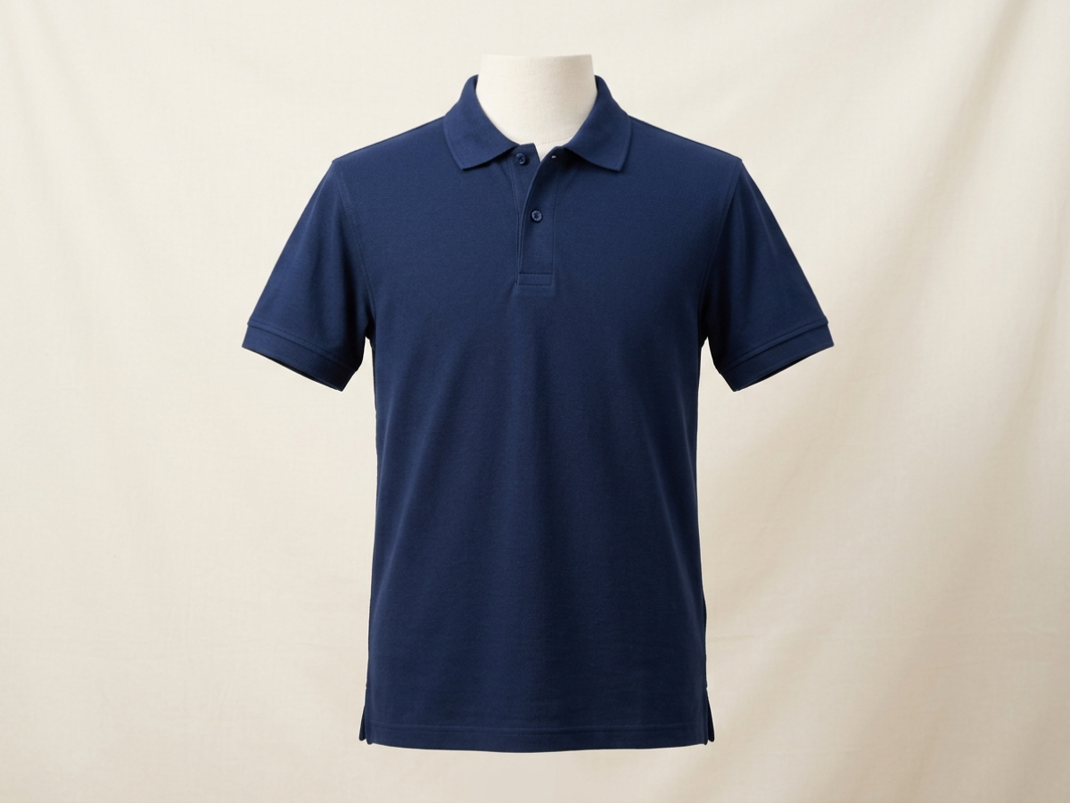 เสื้อโปโลสีกรมท่าคลาสสิก