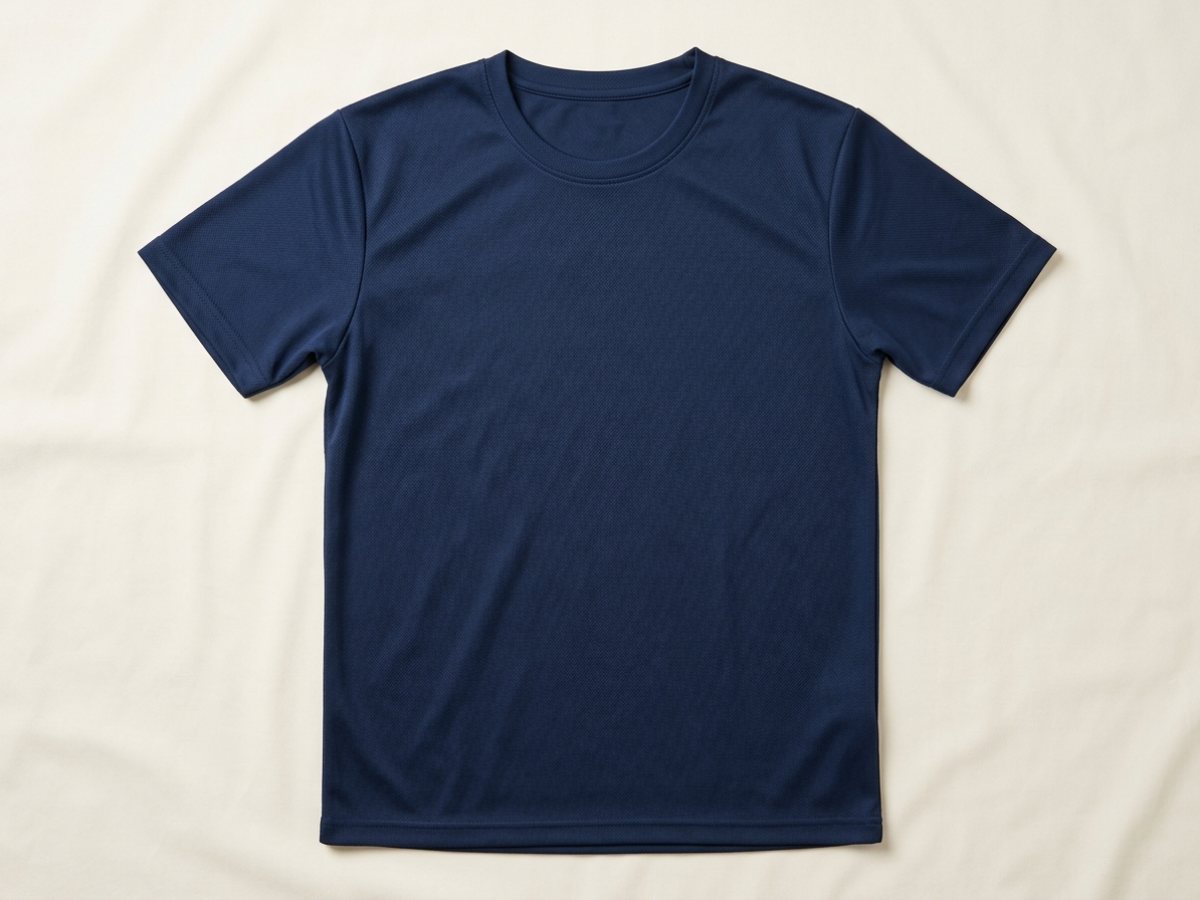 เสื้อกีฬาคอกลมระบายอากาศ