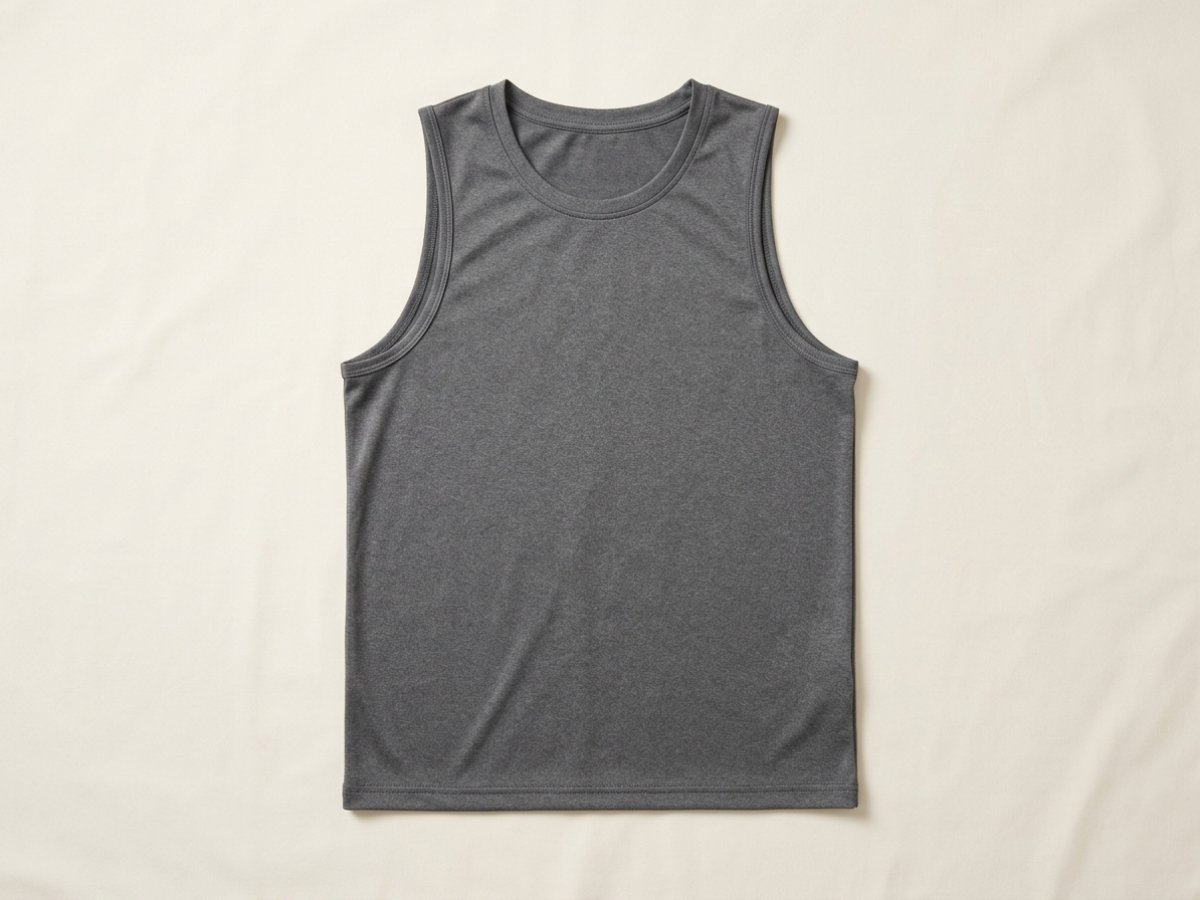 เสื้อกีฬาแขนกุดทรงสปอร์ต