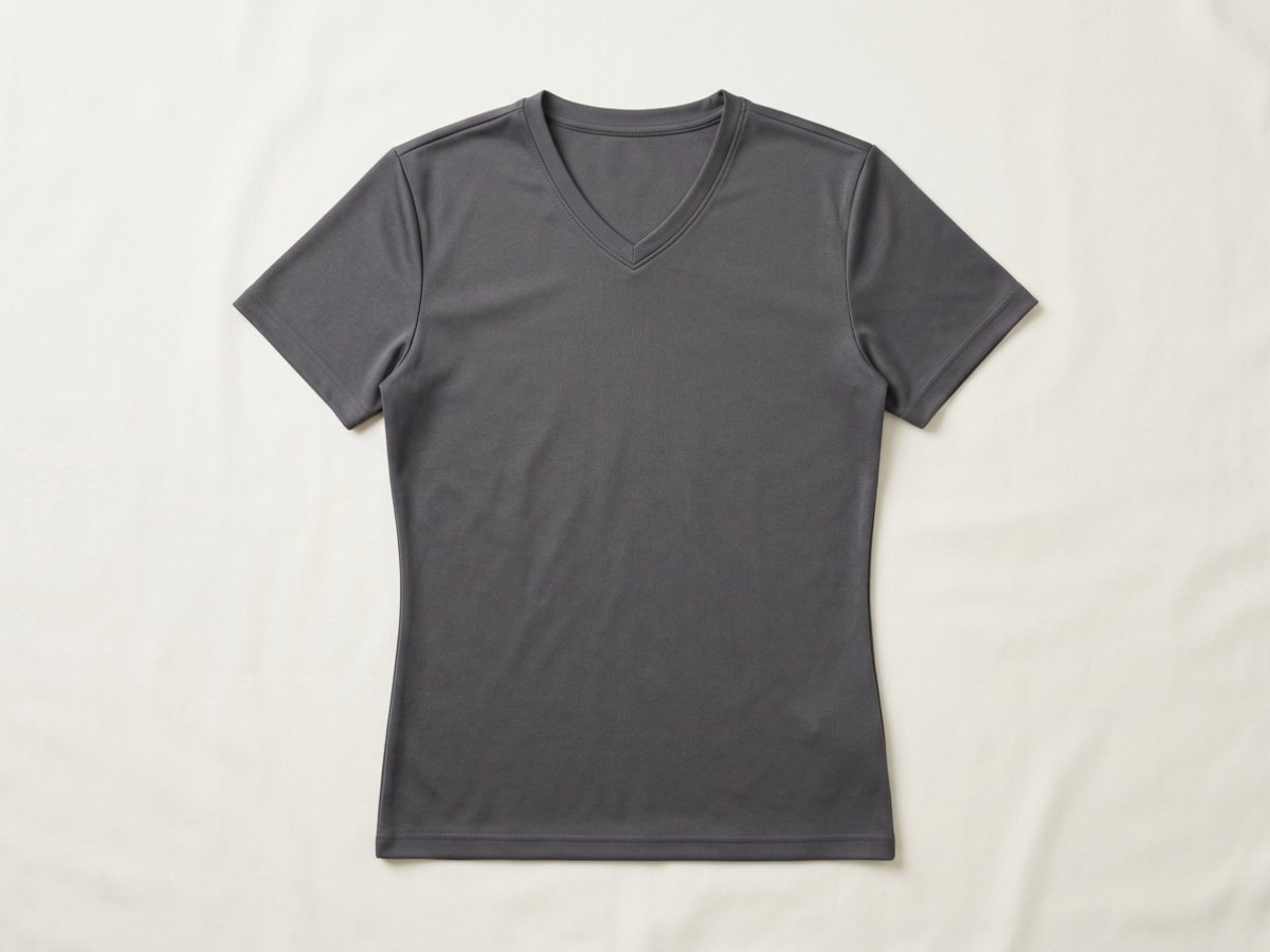 เสื้อกีฬาคอวีเข้ารูป