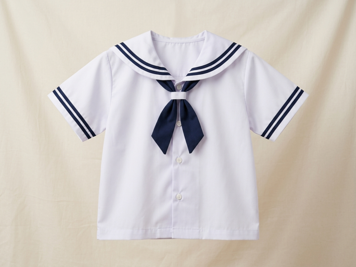 เสื้อนักเรียนอนุบาล ปกกะลาสี